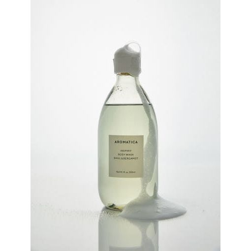 AROMATICA Inspirit Body Wash Basil & Bergamot 300ml