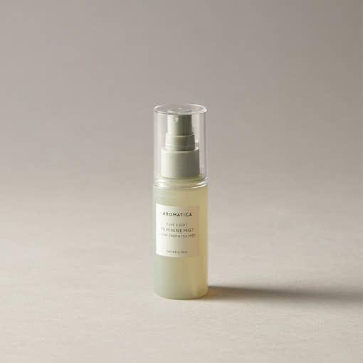 AROMATICA Pure & Soft Feminine Mist - Clary Sage & Tea Tree 50ml | Soothing & pH-Balancing Care