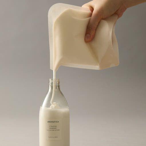 AROMATICA Vitalizing Rosemary All-in-One Lotion 300ml (Refill) | Hydrating & Revitalizing Body & Face Lotion