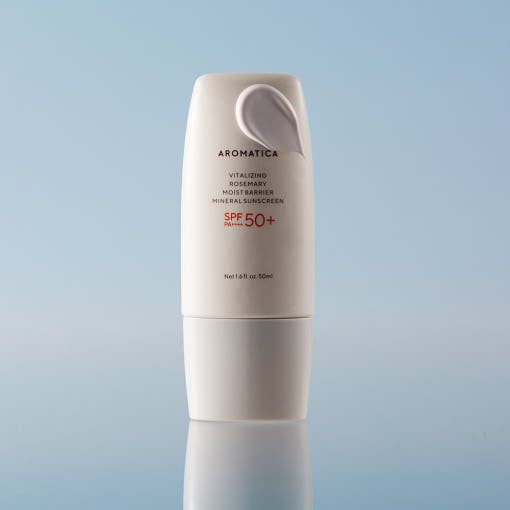 AROMATICA Vitalizing Rosemary Moist Barrier Mineral Sunscreen SPF50+ PA++++ 50ml