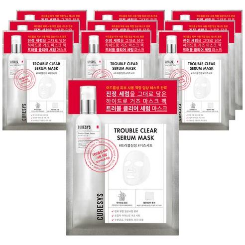 CURESYS Trouble Clear Serum Mask 23g*10pcs