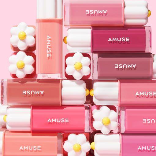 AMUSE Dew Tint – 4g | Long-Lasting Vegan Lip Tint with Velvet-Dewy Finish