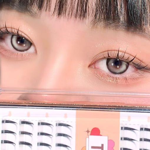 CORINGCO Toktok-Hara Bold Eyelash – 100pcs (3 Types) | Dramatic Volume with D-Curl Definition