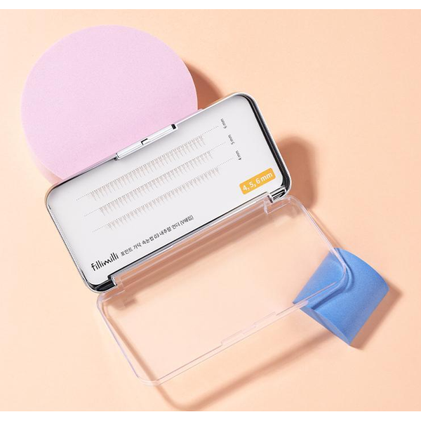 Fillimilli Point Piece Lashes (4mm, 5mm, 6mm) – Natural Under (90pcs) | Effortless Under-Eye Enhancement