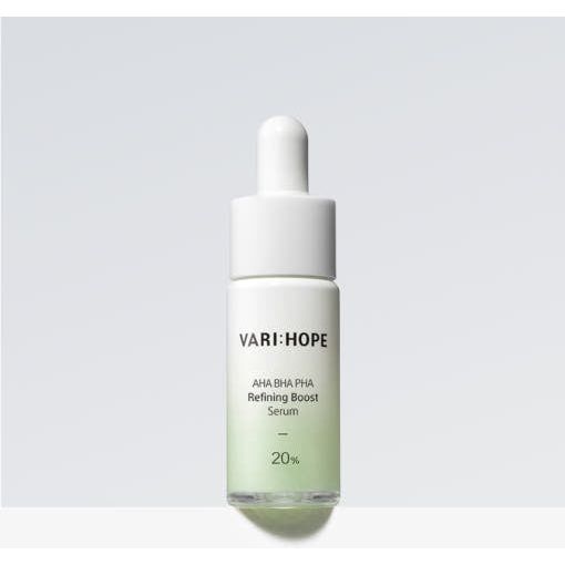 VARIHOPE AHA BHA PHA Refining Boost Serum 15g | Pore-Minimizing & Skin Smoothing Exfoliating Serum