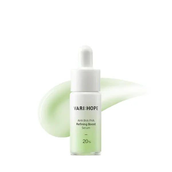 VARIHOPE AHA BHA PHA Refining Boost Serum 15g | Pore-Minimizing & Skin Smoothing Exfoliating Serum