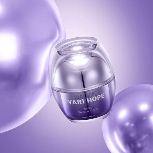 VARIHOPE Biotics Signature Cream 50ml | Probiotic Anti-Aging & Elasticity Boosting Cream