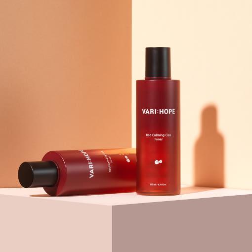 VARIHOPE Red Calming Cica Toner 200ml | Intensive Hydration & Skin Barrier Strengthening