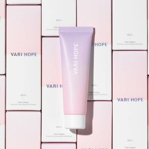 VARIHOPE Triple Collagen Premium Cream Mask 50ml | Intense Hydration & Firming Mask