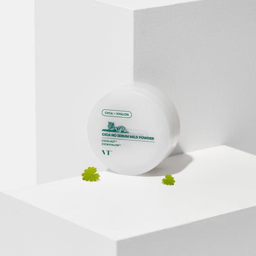 VT Cica No Sebum Mild Powder - 5g | Shine Control & Soothing Finish
