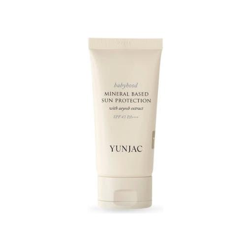 YUNJAC Babyhood Mineral-Based Sun Protection SPF43 PA+++ - 50ml | Gentle & Safe UV Defense