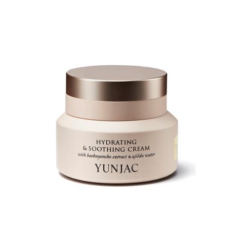 YUYUNJAC Hydrating & Soothing Cream with Baeknyoncho Extract & Ujildu Water - 50ml | Deep Moisture & Skin Calming