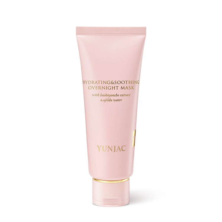 YUNJAC Hydrating & Soothing Overnight Mask with Baeknyoncho Extract & Ujildu Water - 100ml | Intense Overnight Hydration