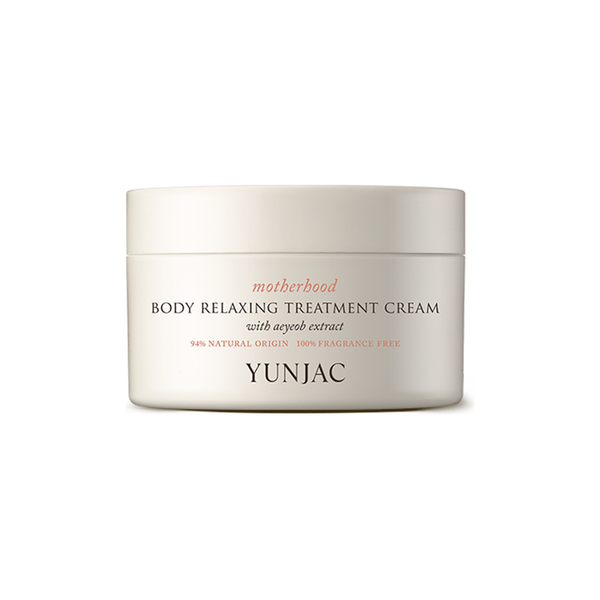 YUNJAC Motherhood Body Relaxing Treatment Cream - 200ml | Nourishing Pre-Maternity Care