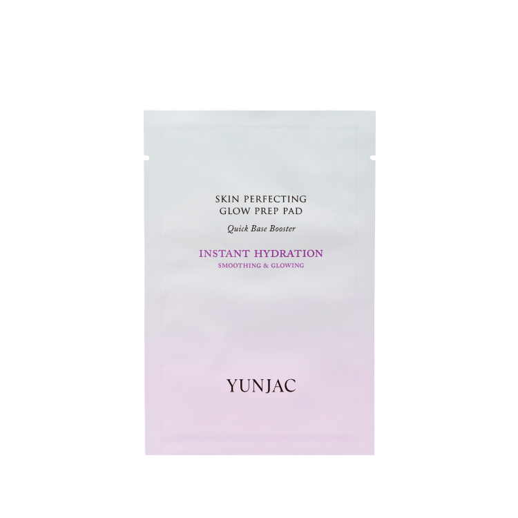 YUNJAC Skin Perfecting Glow Prep Pad - 3 Pads (8g) x 15ea [45P] | Hydrating & Smoothing Makeup Booster