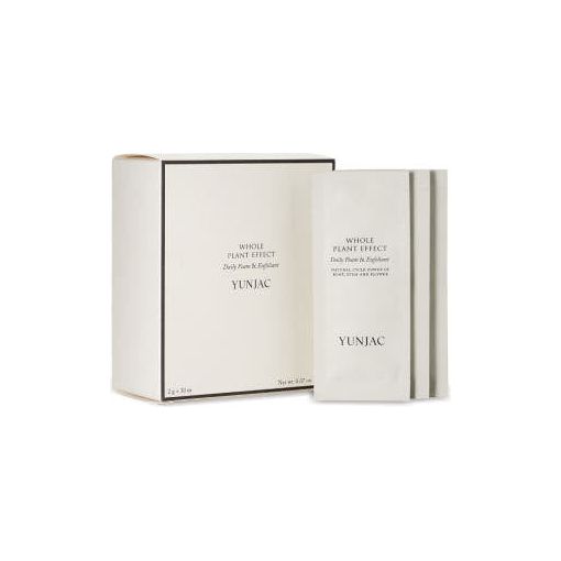 YUNJAC Whole Plant Effect Daily Foam & Exfoliant - 2g × 30ea | Gentle Exfoliation & Deep Cleansing