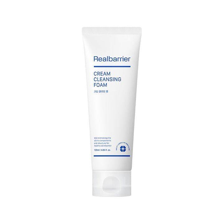 Real Barrier Cream Cleansing Foam – 150ml | Hydrating, Barrier-Friendly Daily Cleanser