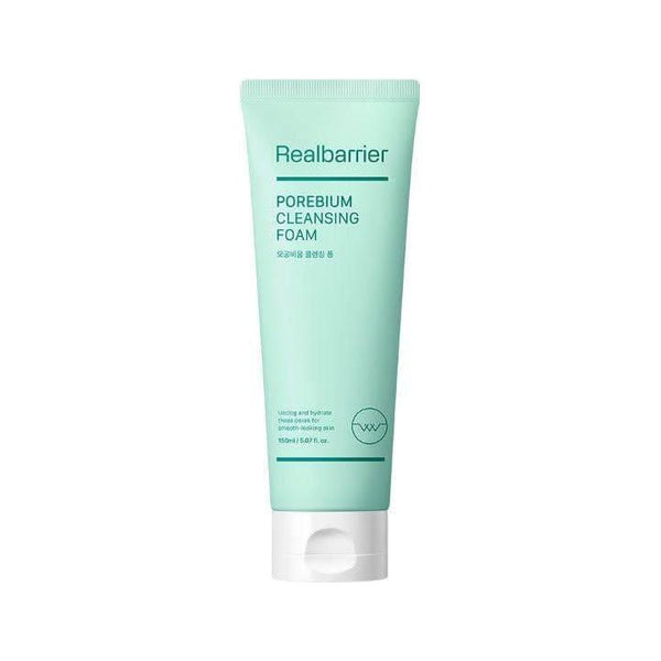 Real Barrier Porebium Cleansing Foam – 120ml | Deep Pore Cleanser for Oily &amp; Combination Skin