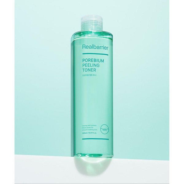 Real Barrier Porebium Peeling Toner – 200ml | 3-in-1 Exfoliating, Pore-Tightening &amp; Hydrating Toner