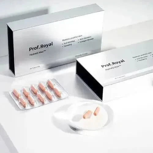 Prof.Royal HydraQ Max™ 30 Capsules - Glam Global UKProf.Royal