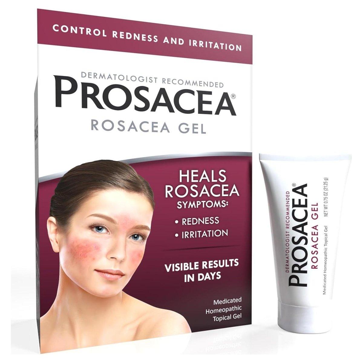 Prosacea Rosacea Treatment Gel - 21g | Multi - Symptom Rosacea Relief Formula - Glam Global UKProsacea