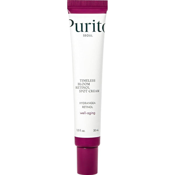 PURITO SEOUL Timeless Bloom Retinol Spot Cream 30ml - Powerful Wrinkle Reduction with Jeju Hydrangea Synergy - Glam Global UKPURITO SEOUL