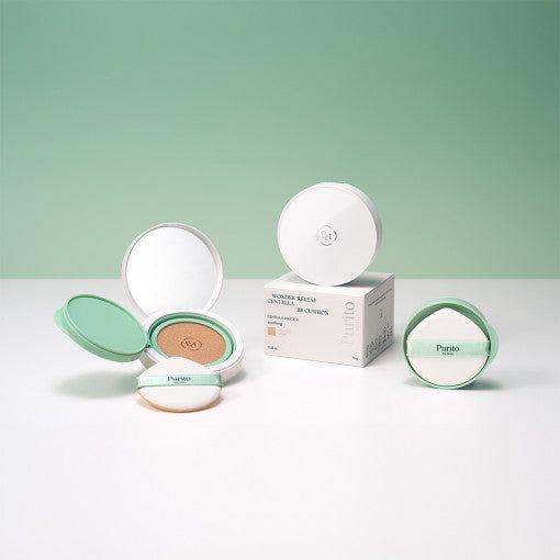 [PURITO SEOUL] Wonder Releaf Centella BB Cushion 15g X 2ea - Glam Global UK