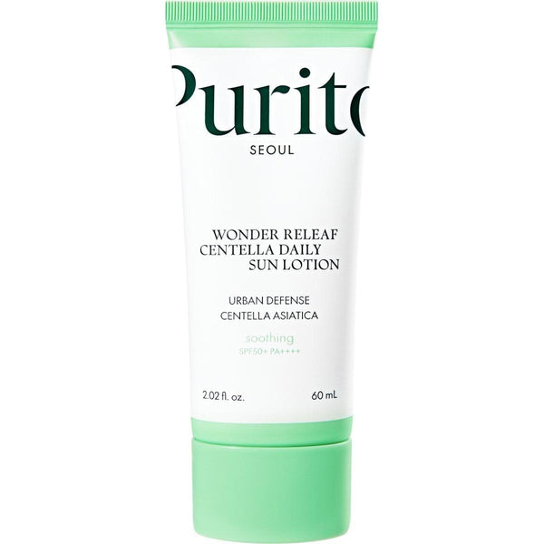 PURITO SEOUL Wonder Releaf Centella Daily Sun Lotion SPF50+ PA++++ 60ml - Glam Global UKPURITO SEOUL