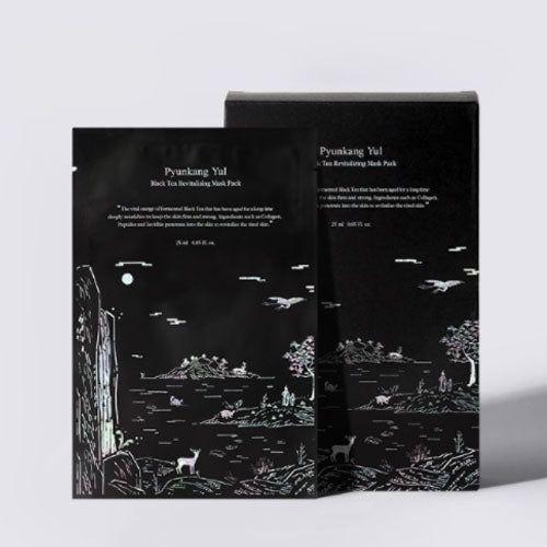 [Pyunkang Yul] Black Tea Revitalizing Mask Pack 25ml*10 Sheets - Glam Global UKPyunkang Yul