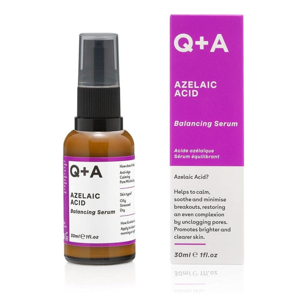 Q+A Azelaic Acid Balancing Serum 1 fl oz - 30 ml - Glam Global UKQ+A