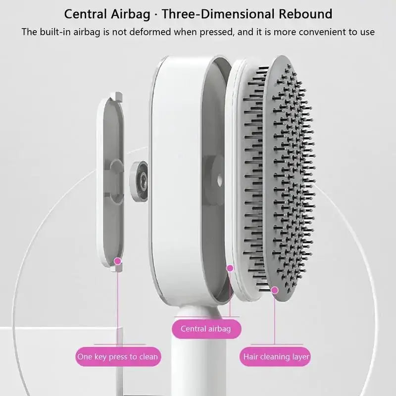 Quick - Clean Air Cushion Hair Comb - Glam Global UK