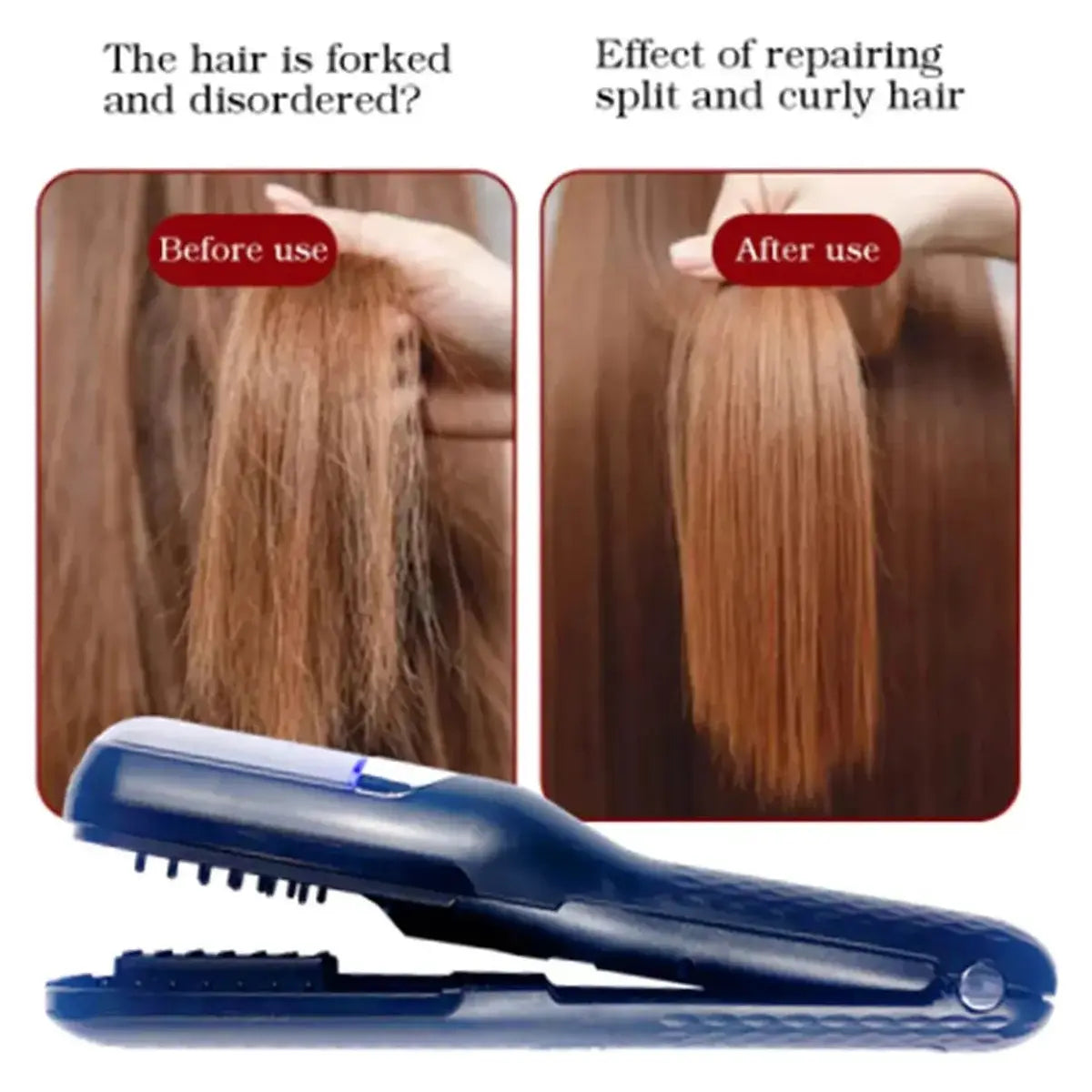 Rechargeable Cordless Split Ends Trimmer - Glam Global UK