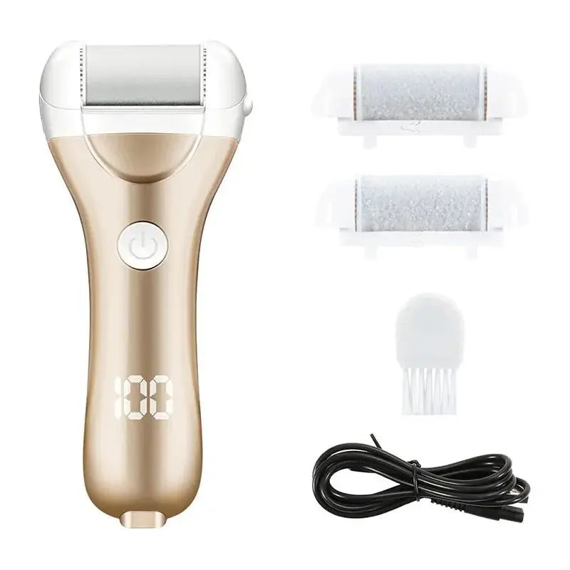 Rechargeable Electric Foot File for Callus Removal - Glam Global UK