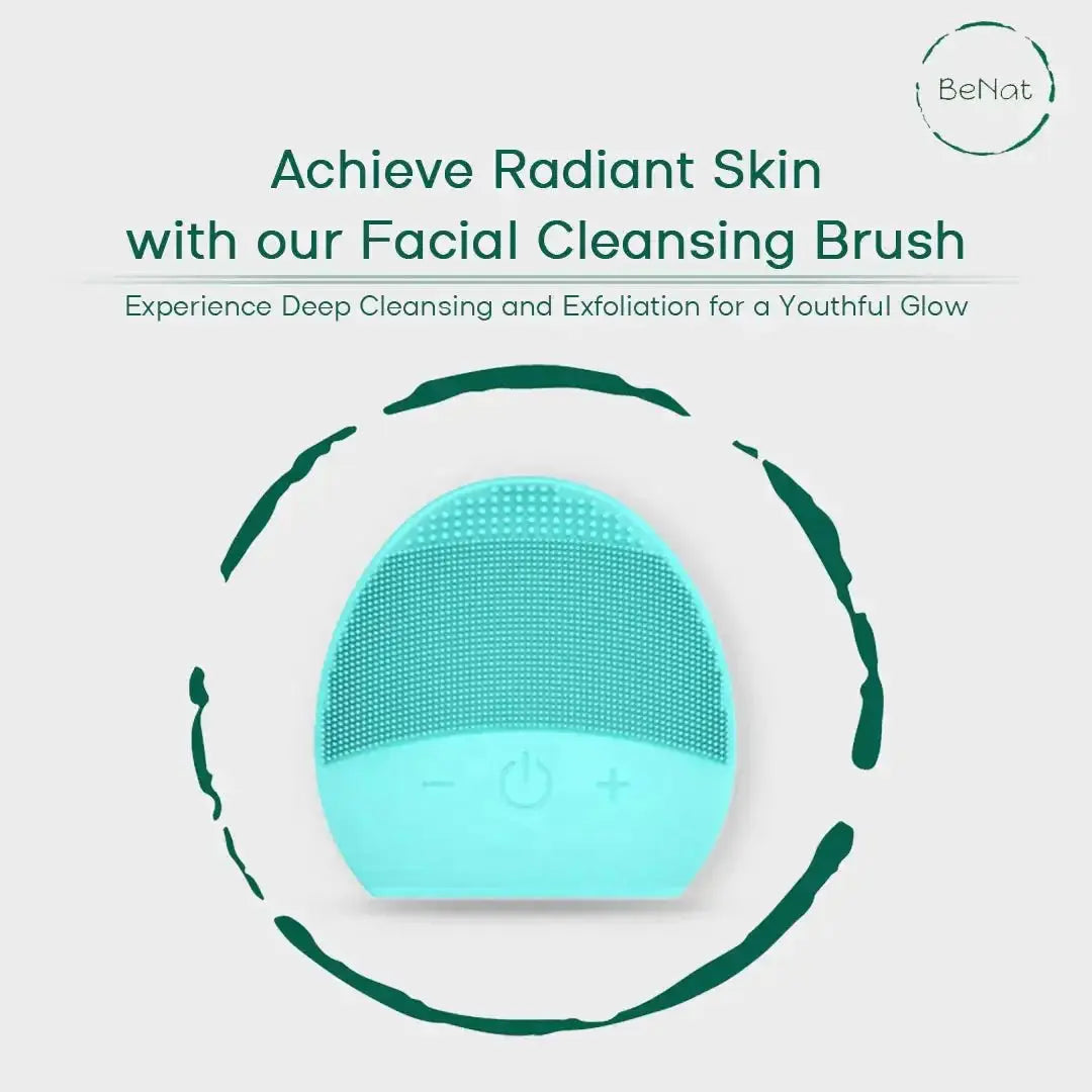 Rechargeable Facial Cleansing Brush - Glam Global UK