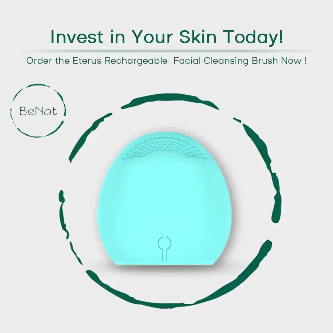 Rechargeable Facial Cleansing Brush - Glam Global UK