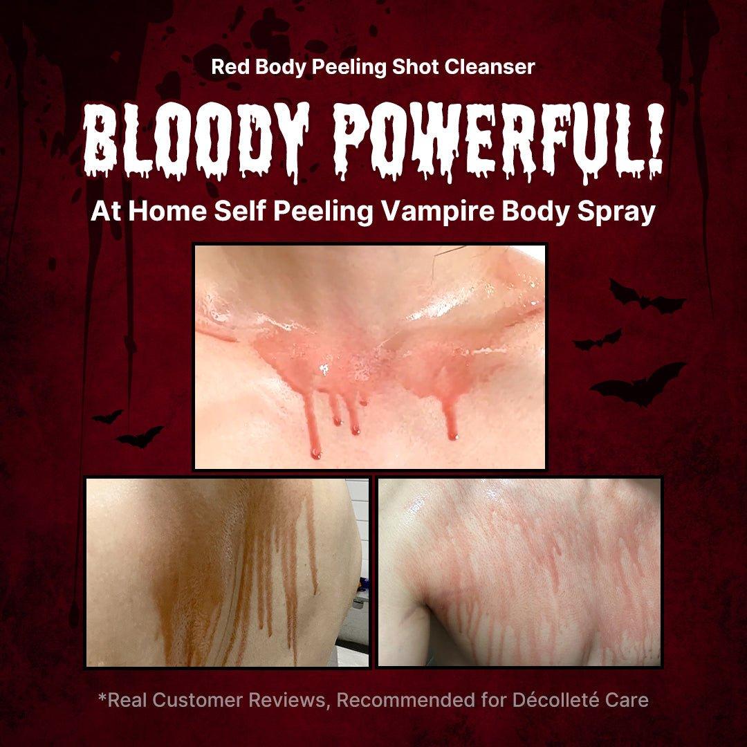 Red Body Peeling Shot Cleanser - Glam Global UK