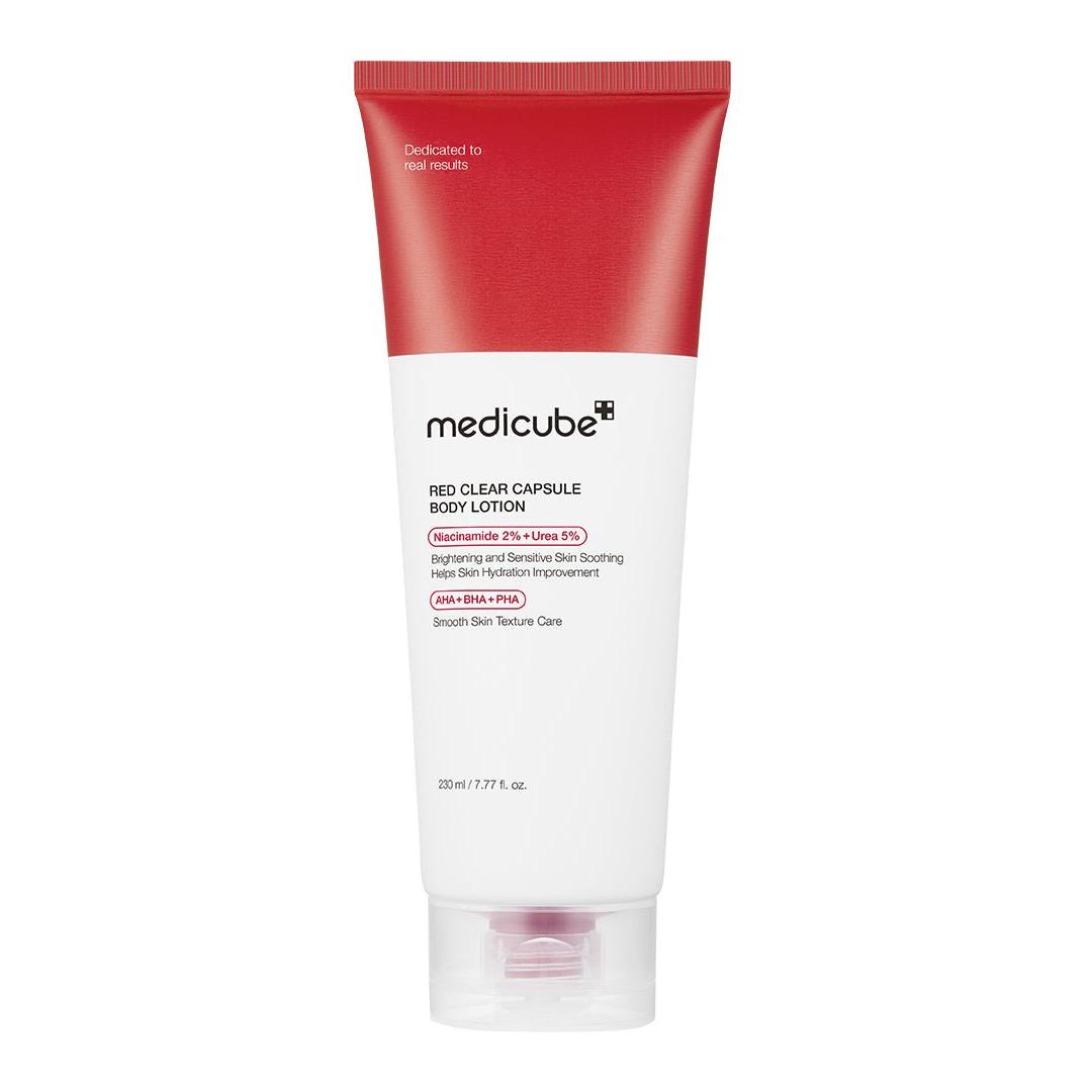 Red Clear Capsule Body Lotion - Glam Global UK