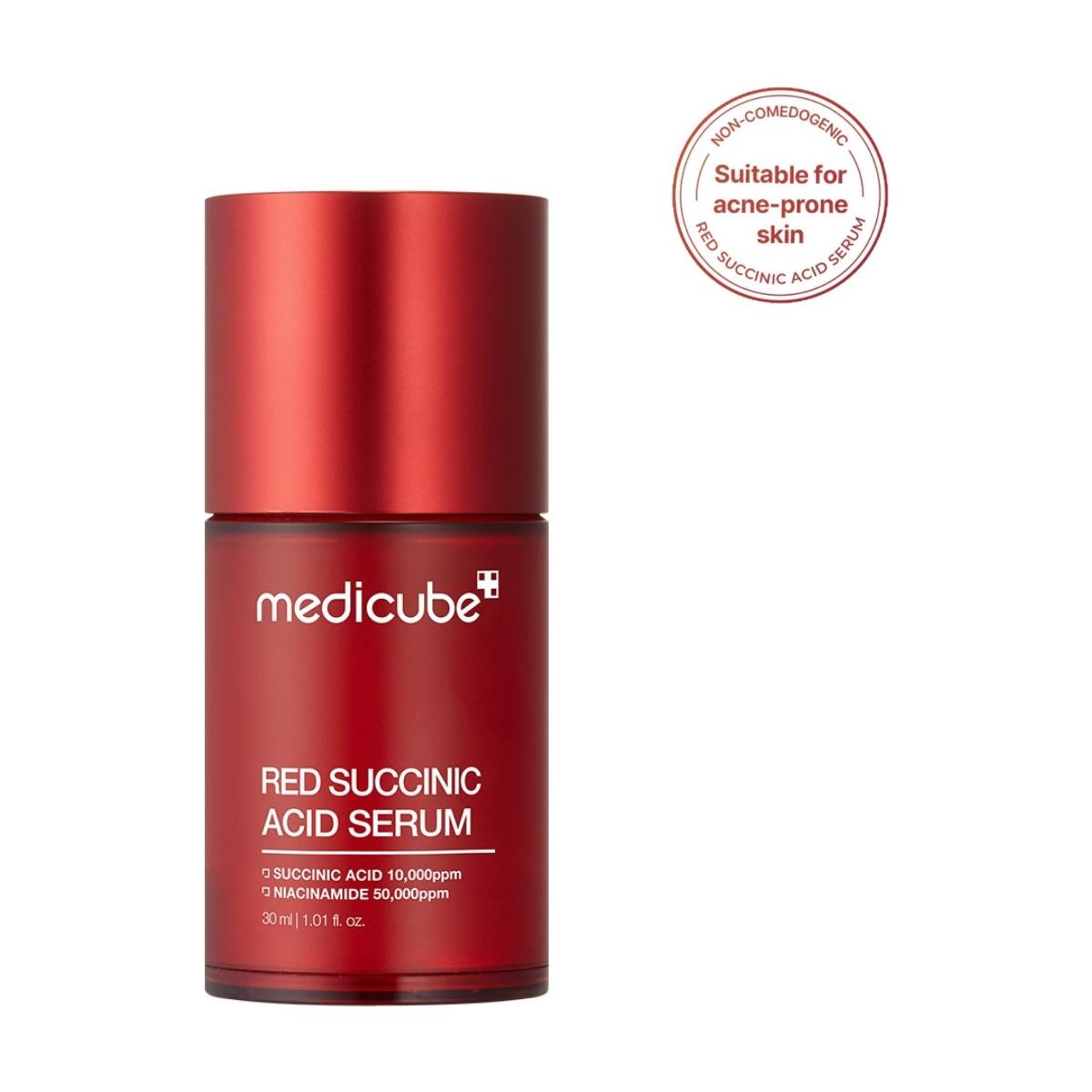 Red Succinic Acid Serum - Glam Global UK