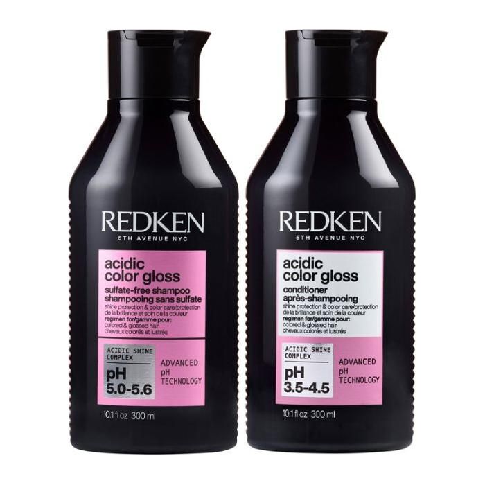 Redken Acidic Color Gloss Shampoo 300ml & Conditioner 300ml - Glam Global UK