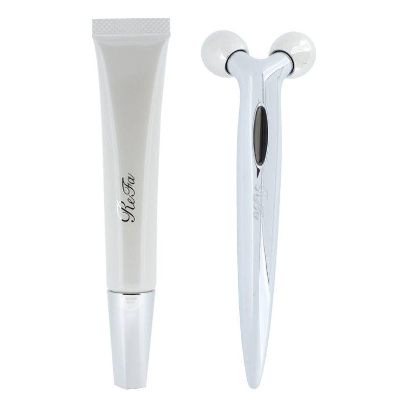 ReFa Facial Roller Carat & Expression Eye Cream Skincare Set - Glam Global UK