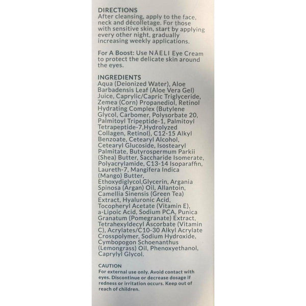 Naeli Retinoid Cream - 4.25% Retinol Night Moisturizer - 40ml - Glam Global UKNaeli