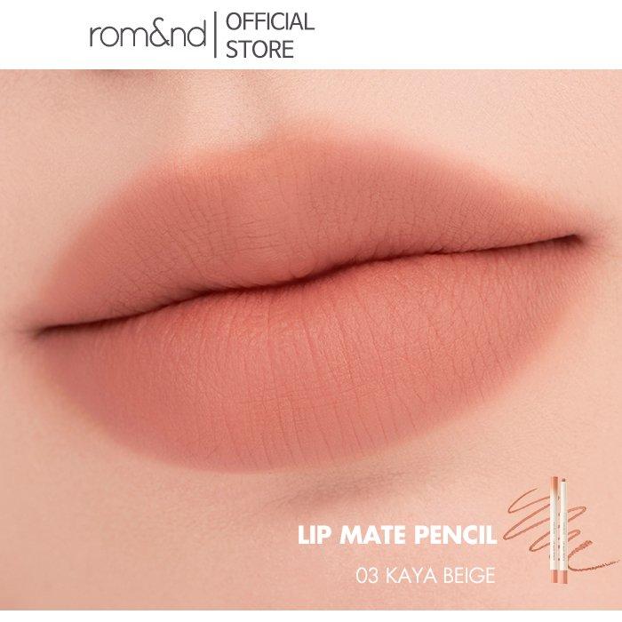 rom&nd Lip Mate Pencil Be Oveeer Shade - Glam Global UK