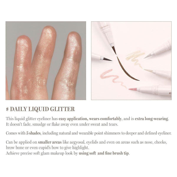rom&nd Twinkle Pen Liner 0.5g - Glam Global UKrom&nd