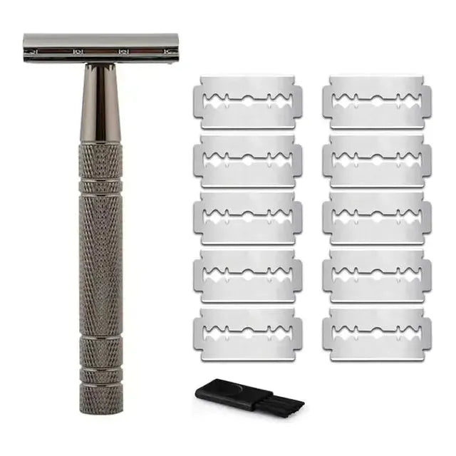 Rose Gold Double Edge Safety Razor - Glam Global UK