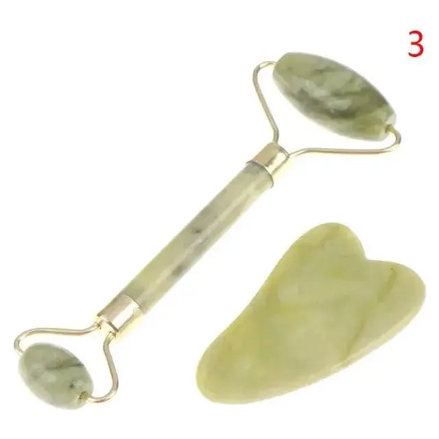 Rose Jade Roller and Gua Sha Board - Glam Global UK