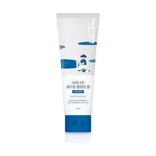 Round Lab For Men Birch Juice Shaving Cleansing Foam 120ml - Glam Global UKRound Lab