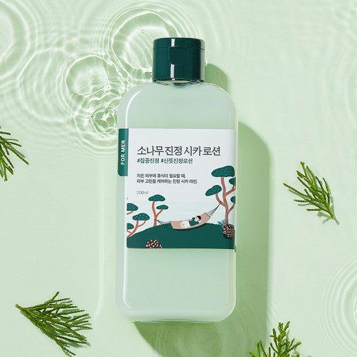 Round Lab For Men Pine Calming Cica Lotion 200ml - Glam Global UK