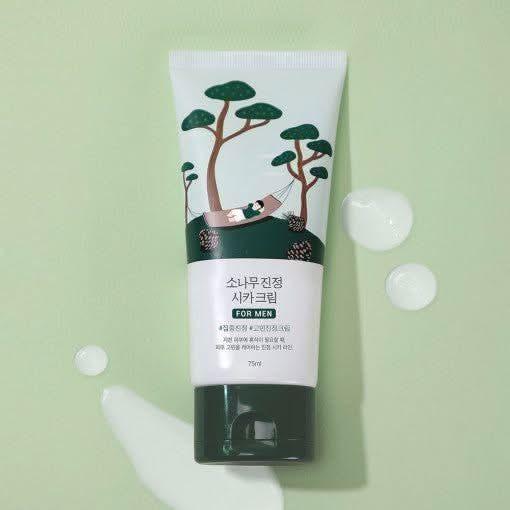 Round Lab For Men Pine Soothing Cica Cream 75ml - Glam Global UKRound Lab