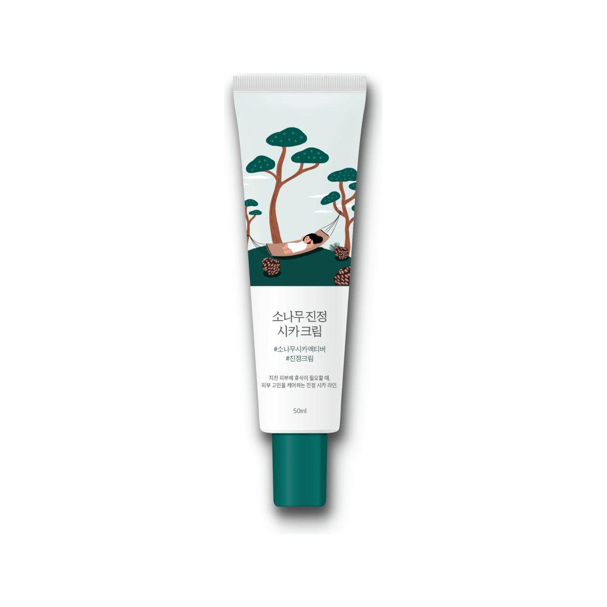 Round Lab Pine Calming Cica Cream 50ml - Glam Global UK