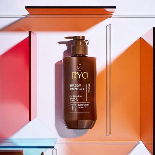 Ryo Hair Strengthen & Volume Conditioner - 480ml | Anti - Aging & Hair Loss Care - Glam Global UKRyo